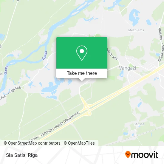 Sia Satis map