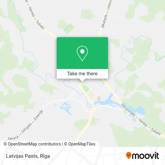 Latvijas Pasts map