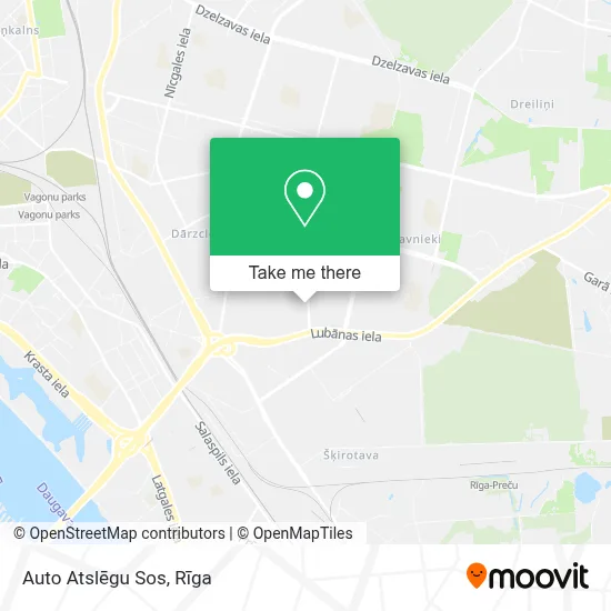 Auto Atslēgu Sos map
