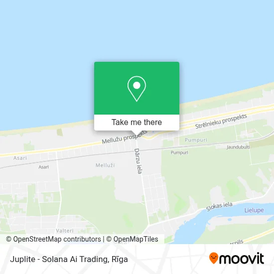 Juplite - Solana Ai Trading map