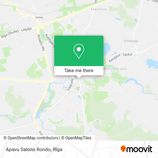 Apavu Salons Rondo map