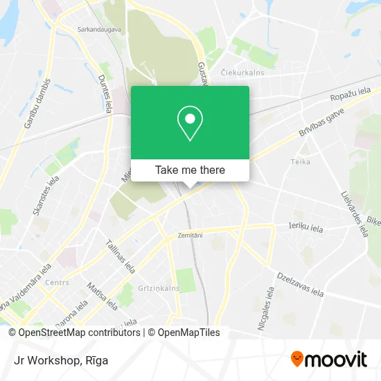 Jr Workshop map
