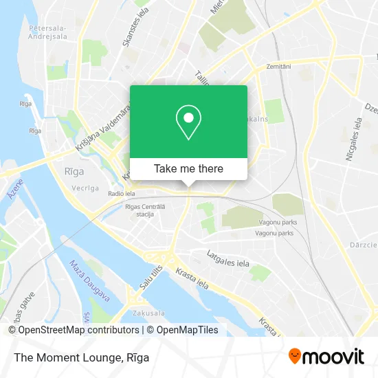 The Moment Lounge map