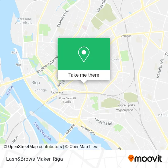 Lash&Brows Maker map