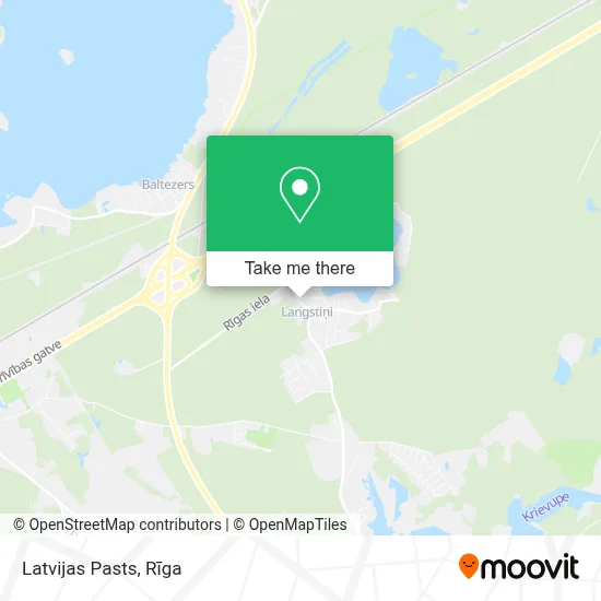 Latvijas Pasts map