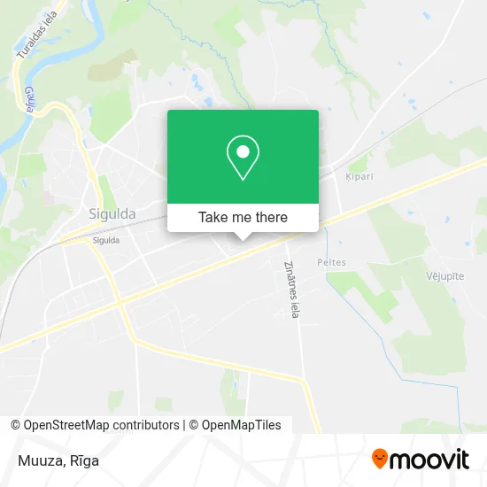 Muuza map