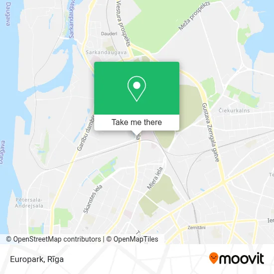 Europark map