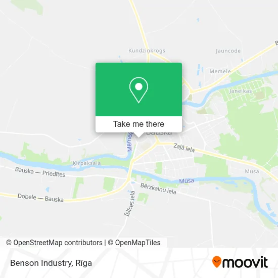 Benson Industry map