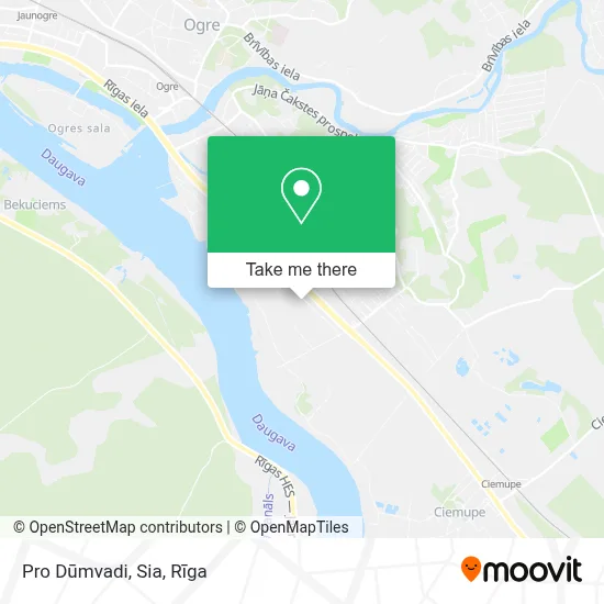 Pro Dūmvadi, Sia map