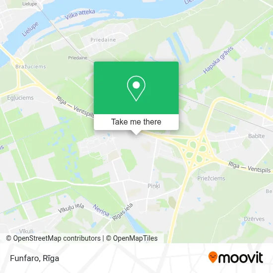 Funfaro map