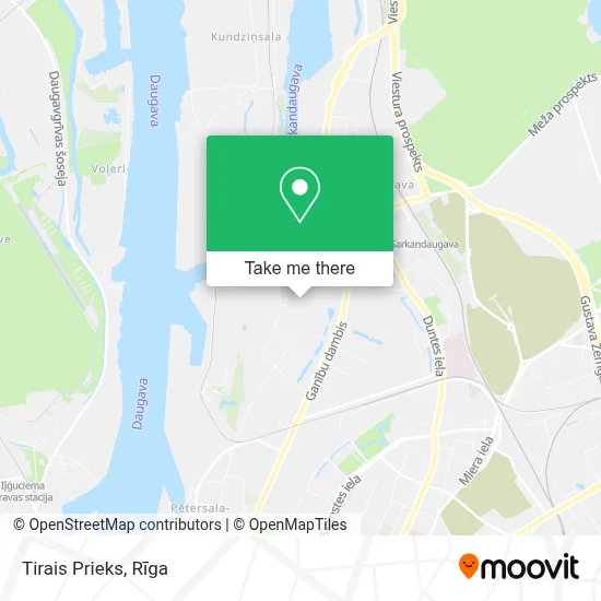 Tirais Prieks map
