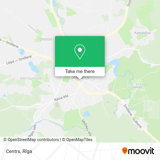 Centrs map