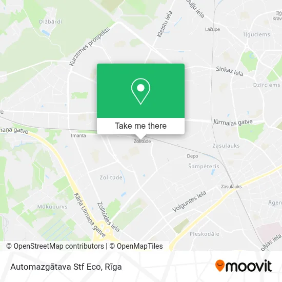 Automazgātava Stf Eco map