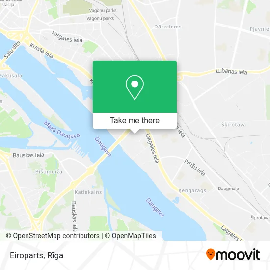 Eiroparts map