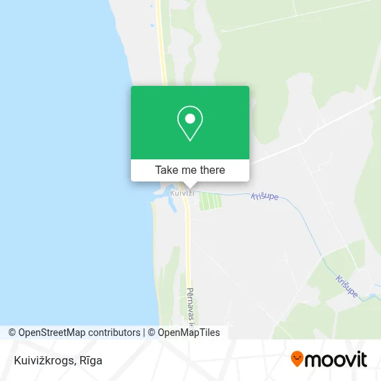 Kuivižkrogs map