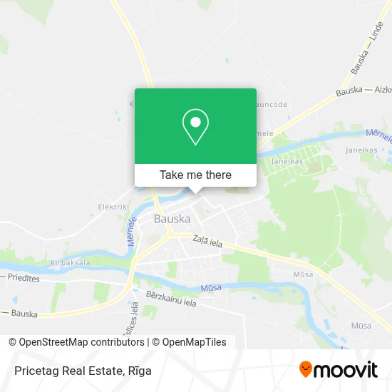 Pricetag Real Estate map