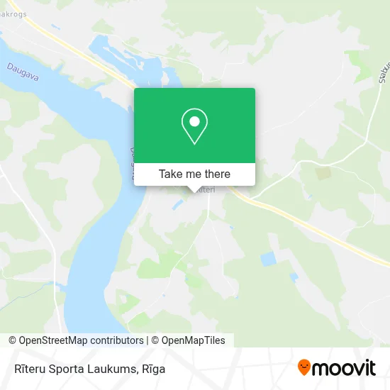 Rīteru Sporta Laukums map
