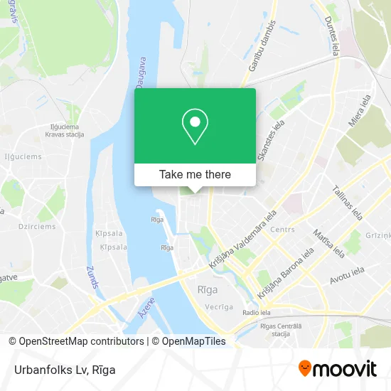 Urbanfolks Lv map