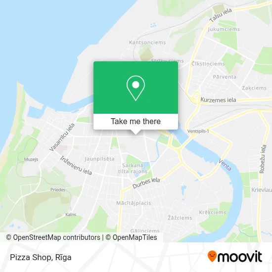 Pizza Shop map