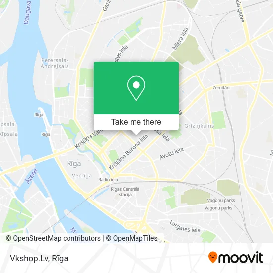 Vkshop.Lv map