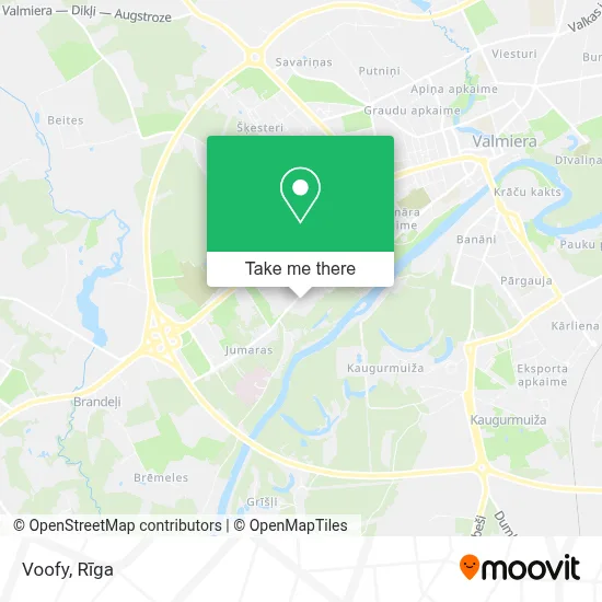 Voofy map