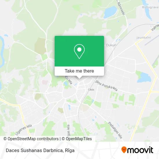 Daces Sushanas Darbnica map