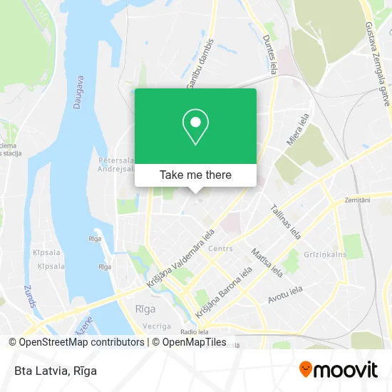 Bta Latvia map