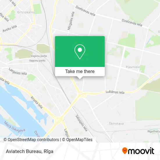 Aviatech Bureau map