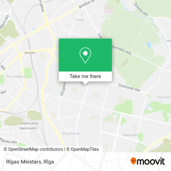Rīgas Meistars map
