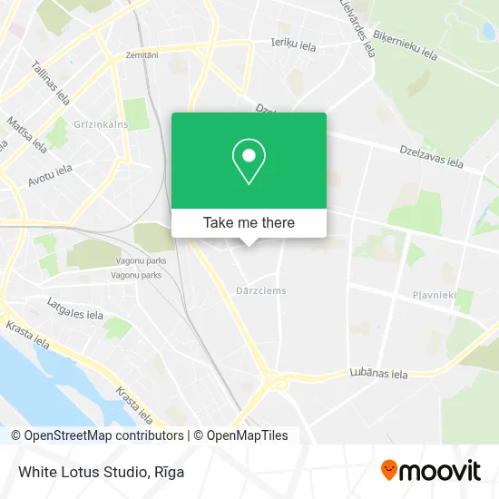 White Lotus Studio map