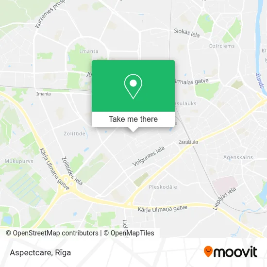 Aspectcare map