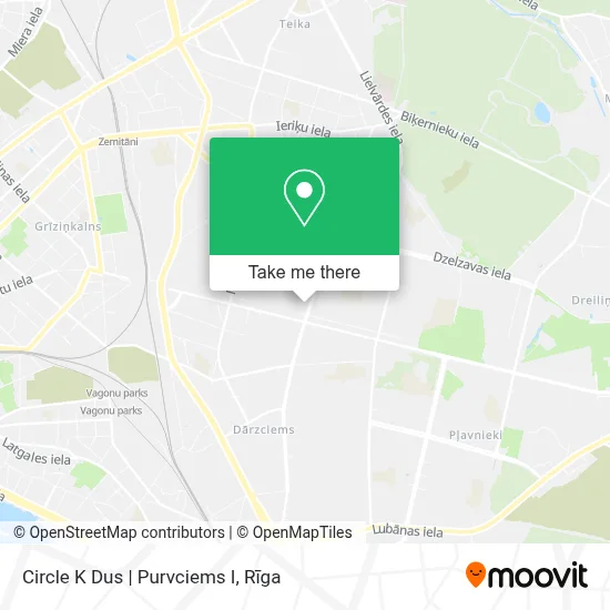 Circle K Dus | Purvciems I map