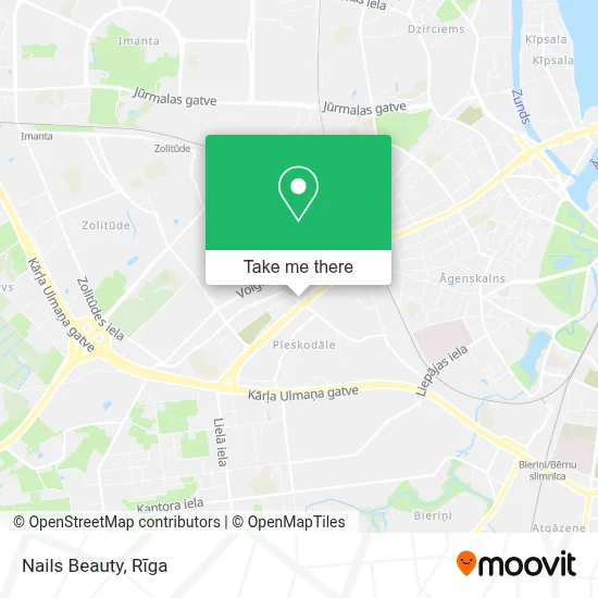 Nails Beauty map