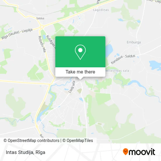 Intas Studija map