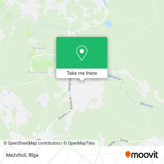Mežvītoli map