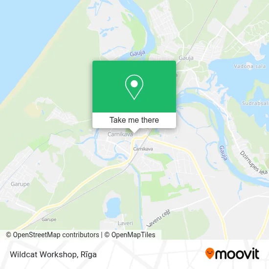 Wildcat Workshop map