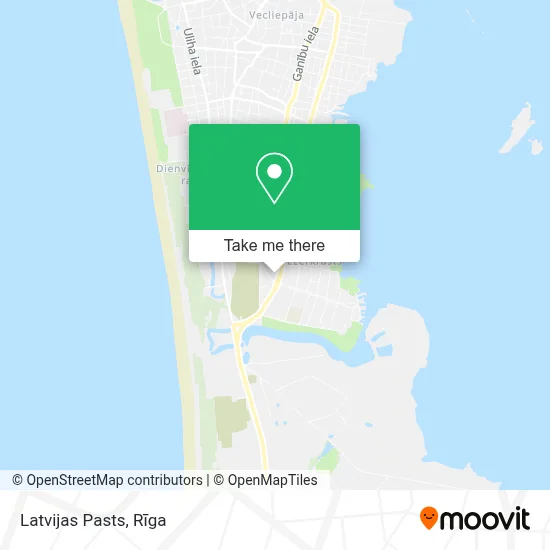 Latvijas Pasts map