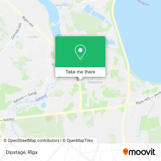 Dipstage map