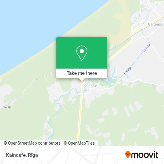 Kalncafe map