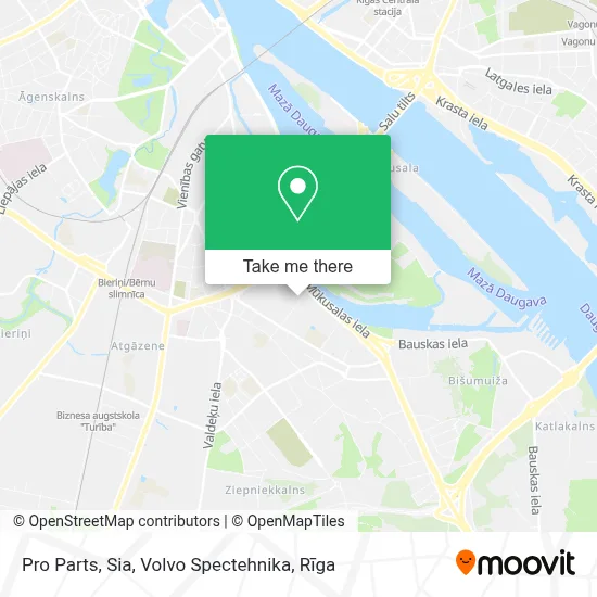 Pro Parts, Sia, Volvo Spectehnika map