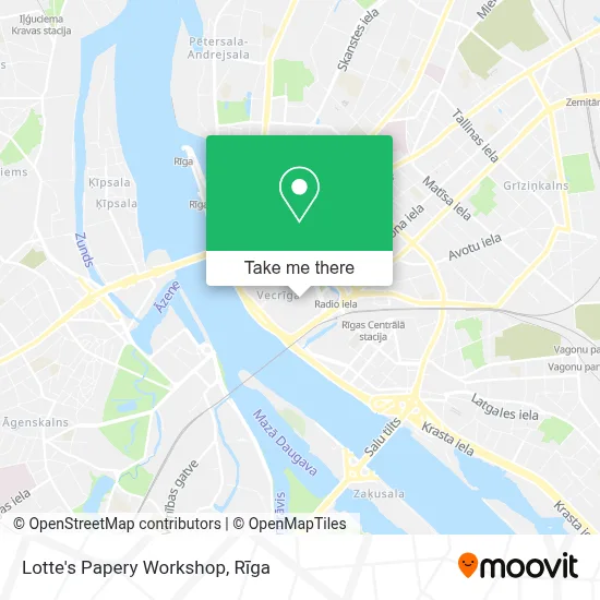 Lotte's Papery Workshop map