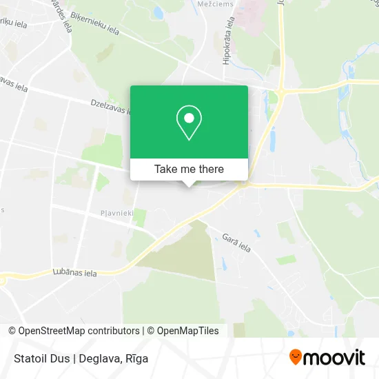 Statoil Dus | Deglava map