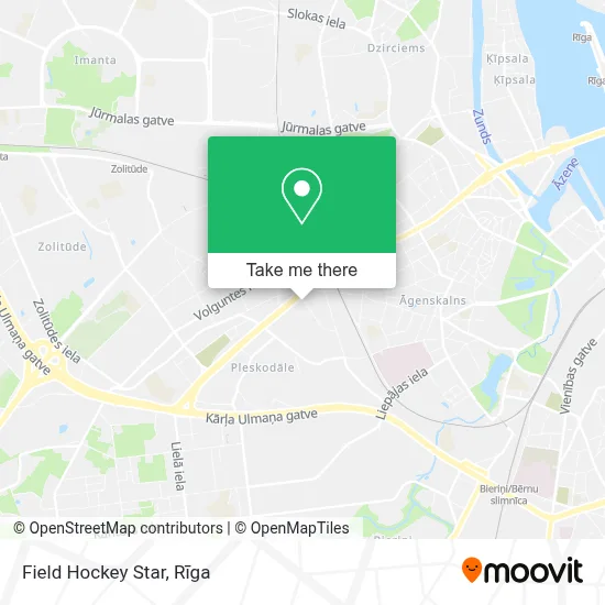 Field Hockey Star map