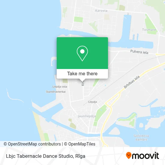 Lbjc Tabernacle Dance Studio map