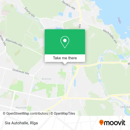 Sia Autohalle map
