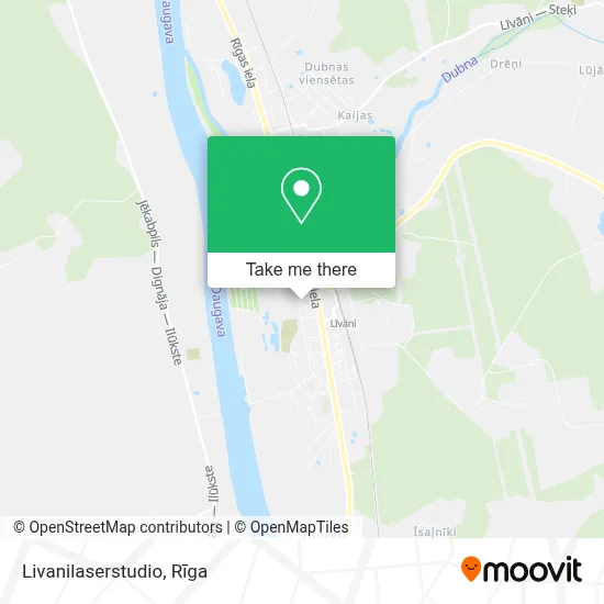 Livanilaserstudio map