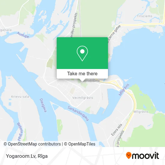Yogaroom.Lv map