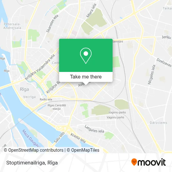 Stoptimenailriga map