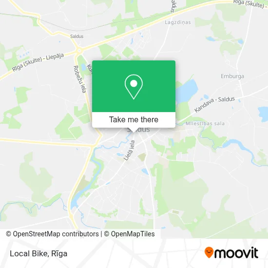 Local Bike map