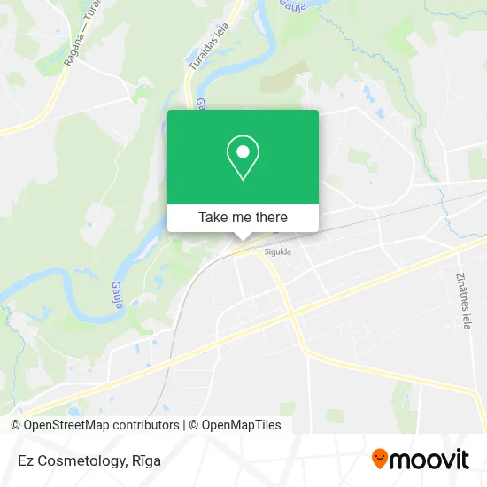 Ez Cosmetology map